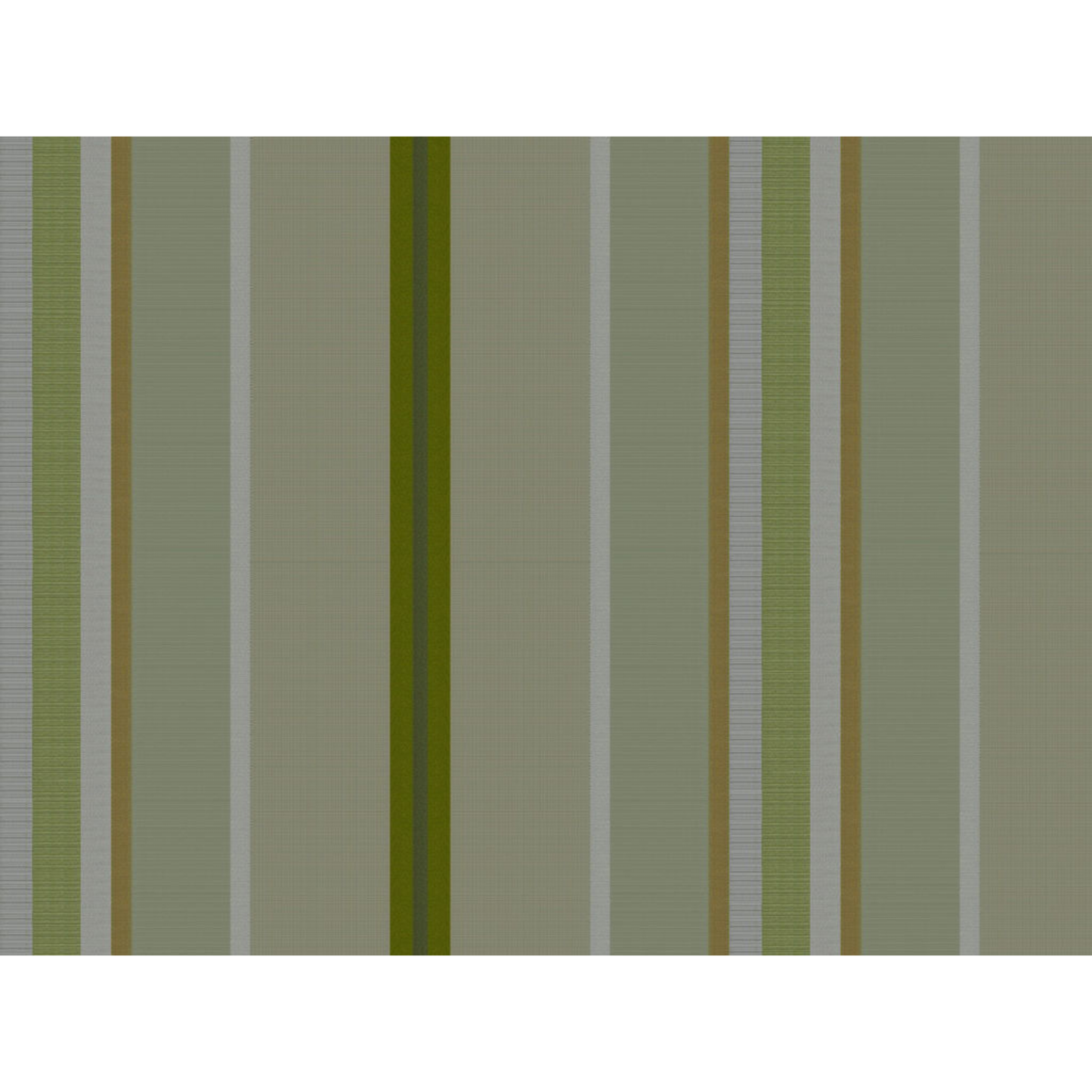 Brunschwig & Fils Twist Stripe Fabric / Celeri