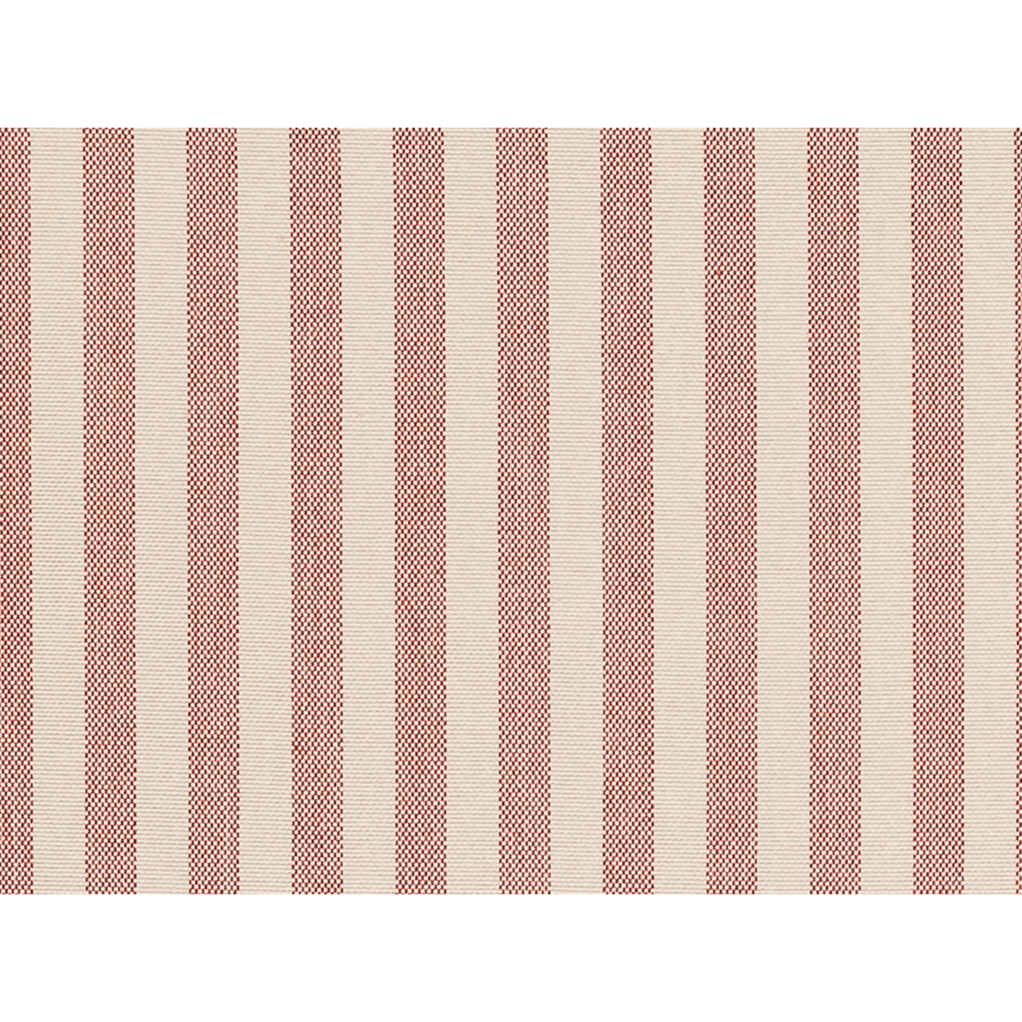 Brunschwig & Fils Directire Stripe Fabric / Pekin Red