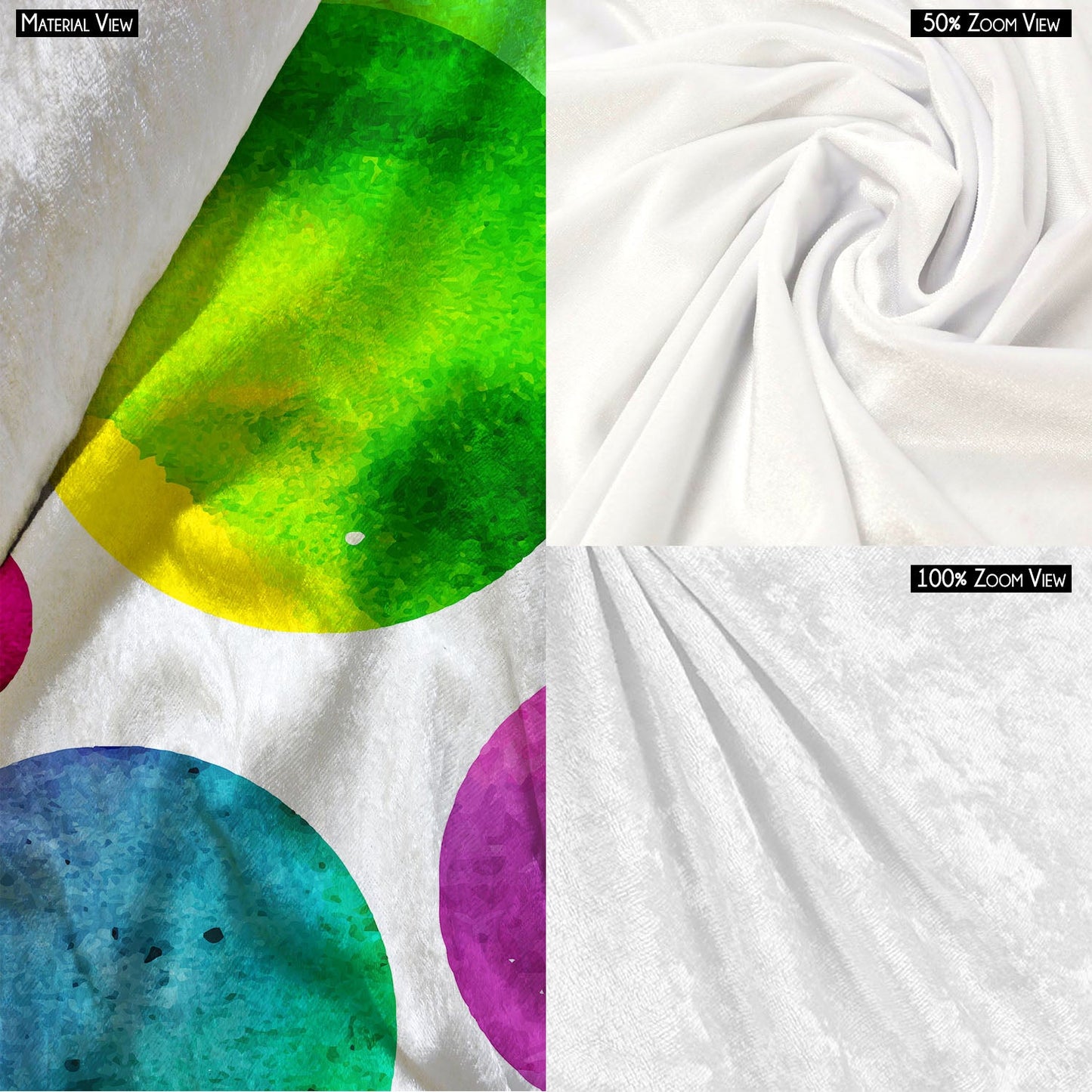 Circles On White D2 Reusable Sack Bag | Bag for Gym, Storage, Vegetable & Travel