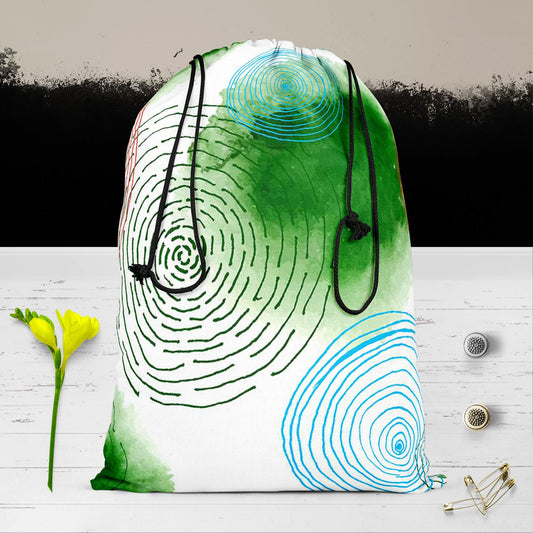 Hand Drawing Reusable Sack Bag | Bag for Gym, Storage, Vegetable & Travel