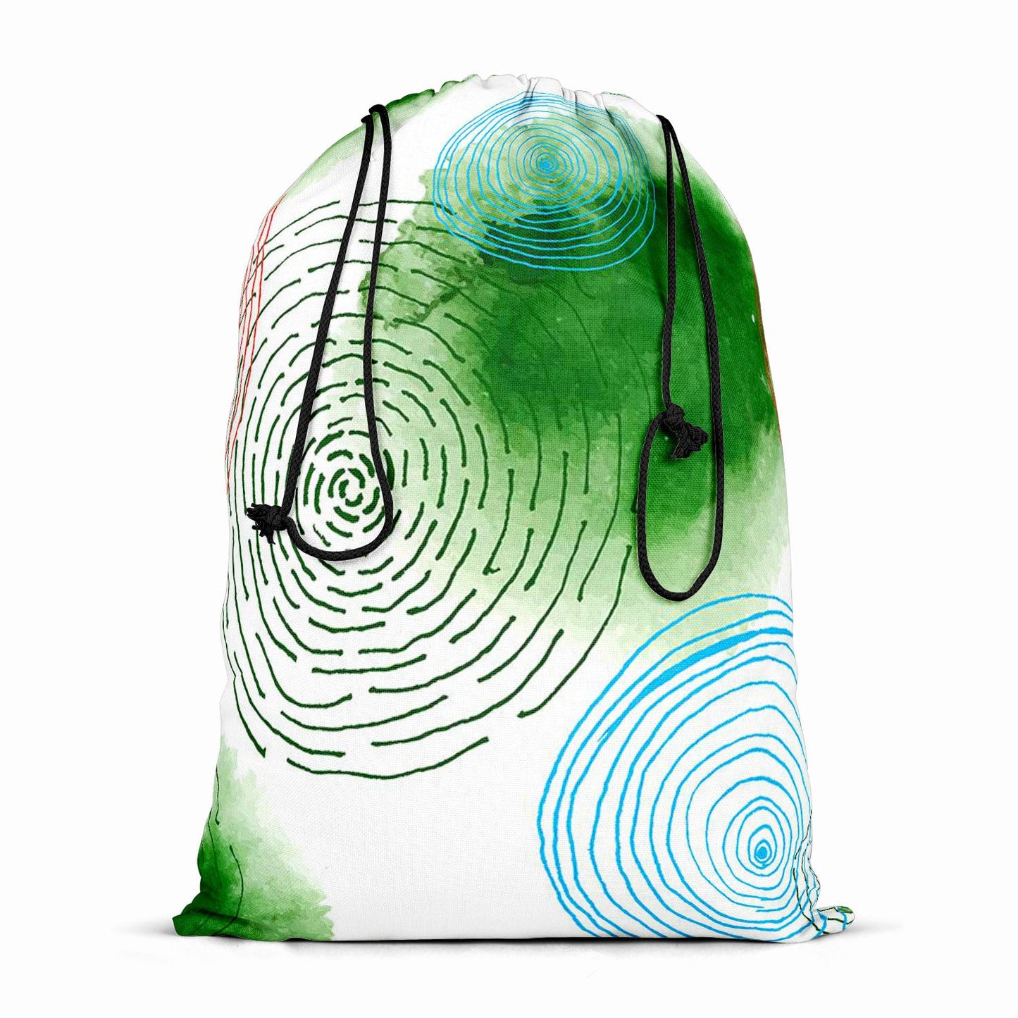Hand Drawing Reusable Sack Bag | Bag for Gym, Storage, Vegetable & Travel