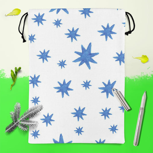 Watercolor Stars Reusable Sack Bag | Bag for Gym, Storage, Vegetable & Travel