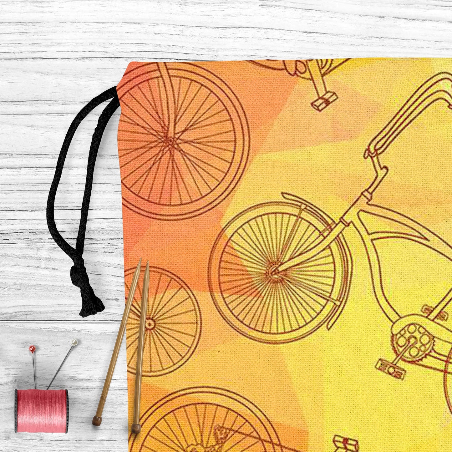 Bicycles D5 Reusable Sack Bag | Bag for Gym, Storage, Vegetable & Travel