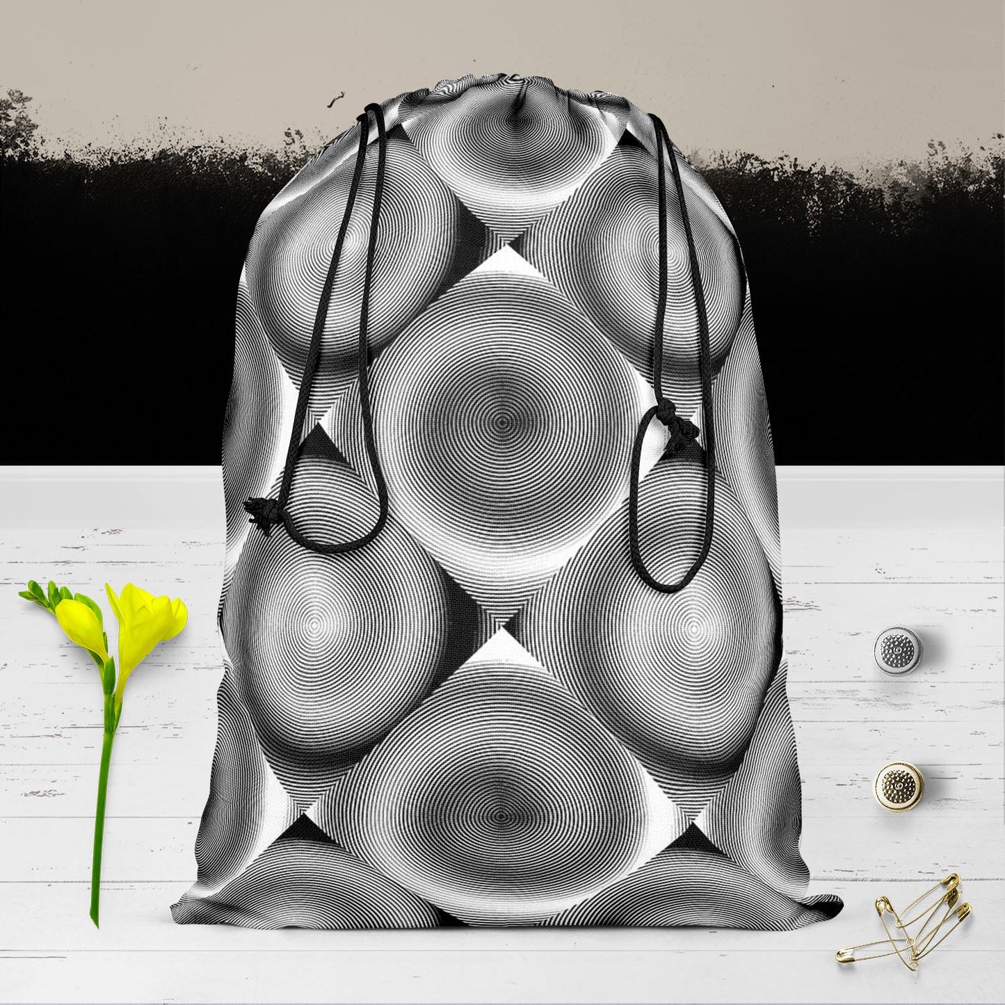 Spiral Movement Reusable Sack Bag | Bag for Gym, Storage, Vegetable & Travel