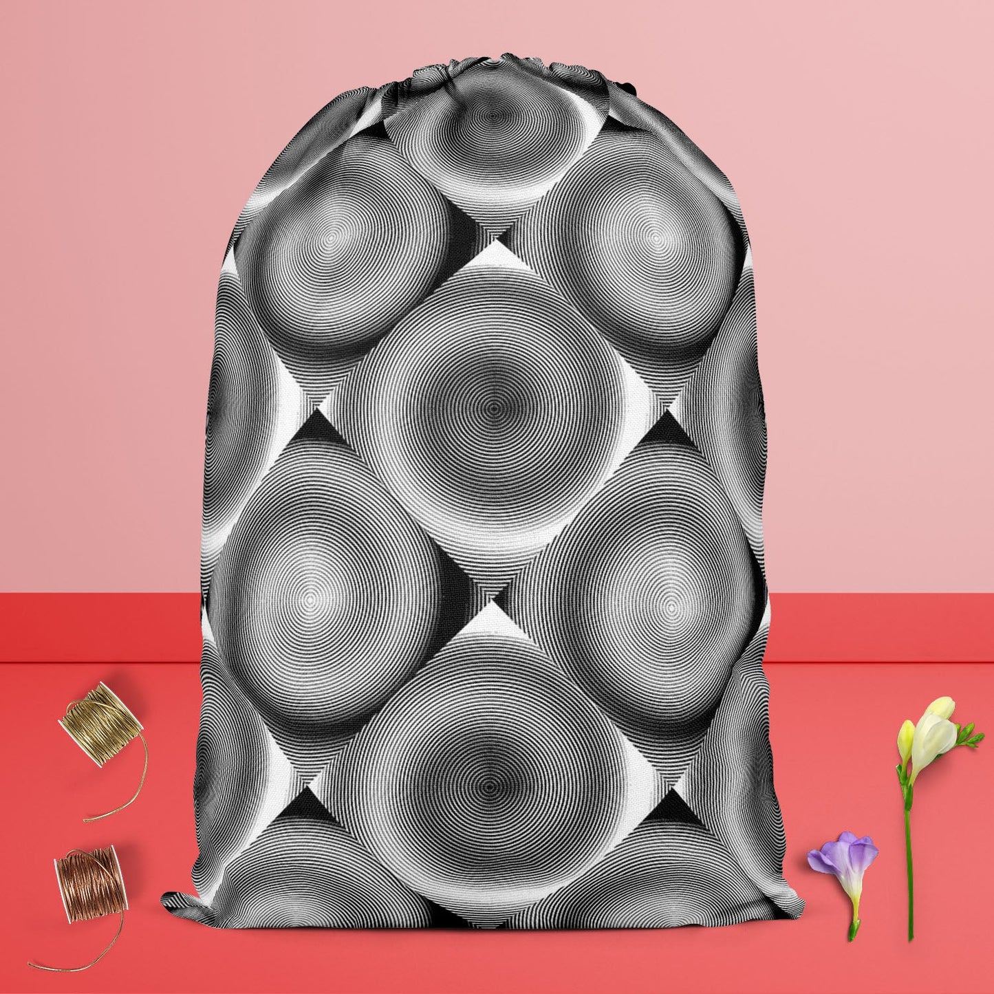 Spiral Movement Reusable Sack Bag | Bag for Gym, Storage, Vegetable & Travel