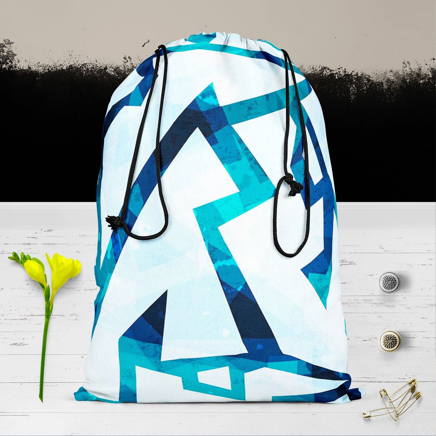 Ice Style D2 Reusable Sack Bag | Bag for Gym, Storage, Vegetable & Travel