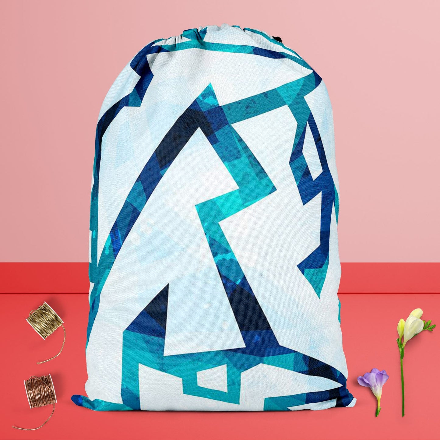 Ice Style D2 Reusable Sack Bag | Bag for Gym, Storage, Vegetable & Travel