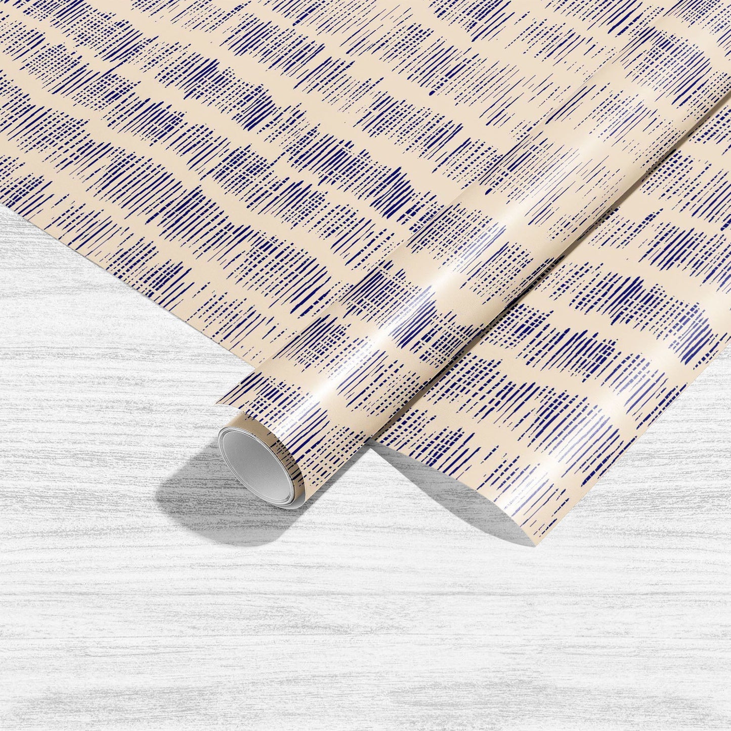 Japanese Shibori Stripes D2 Art & Craft Gift Wrapping Paper