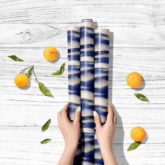 Watercolor Abstract Motif D2 Art & Craft Gift Wrapping Paper