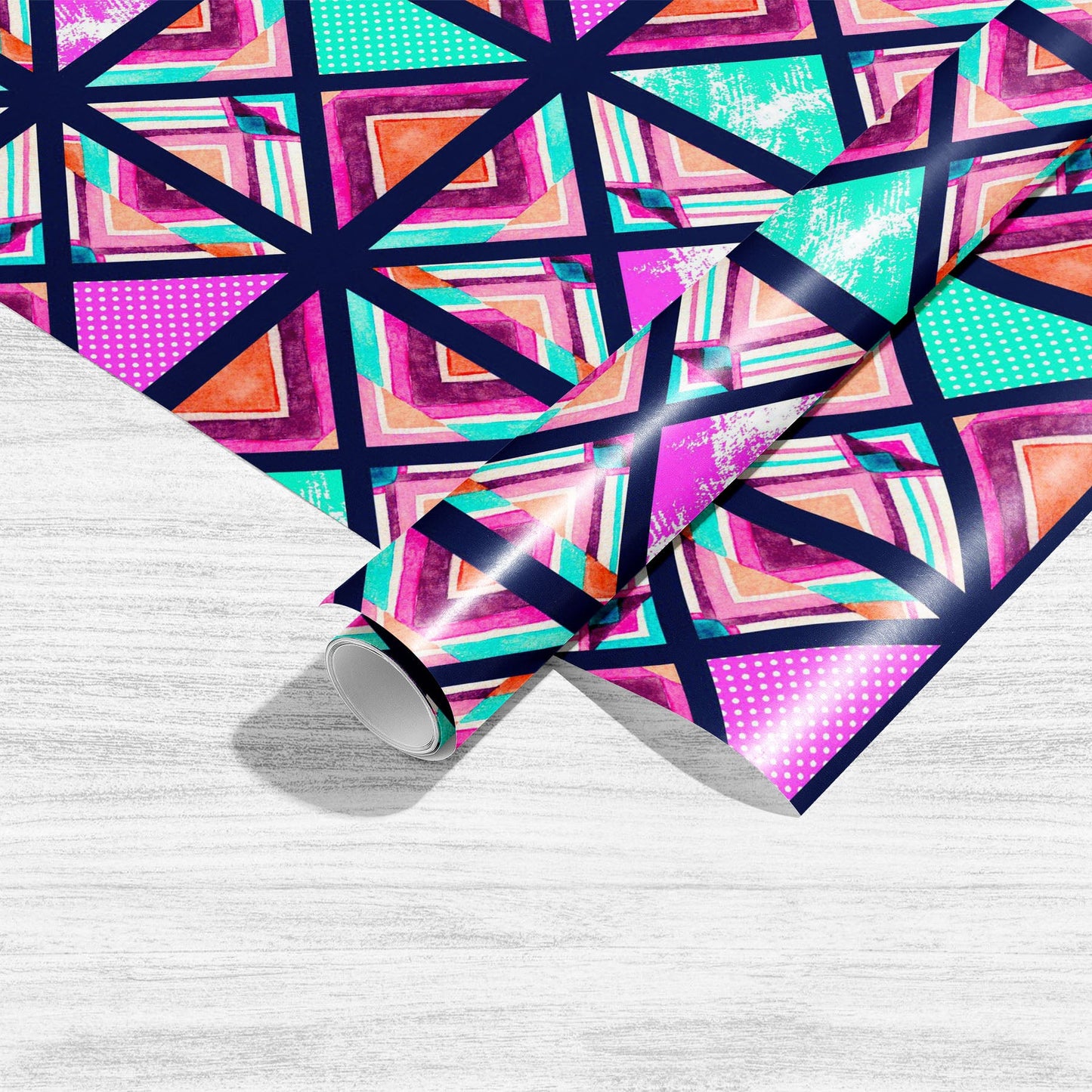 Hand-Drawn Triangles D1 Art & Craft Gift Wrapping Paper