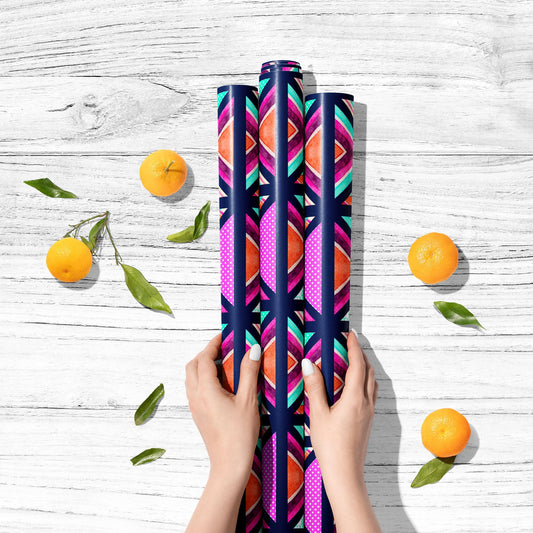 Hand-Drawn Triangles D1 Art & Craft Gift Wrapping Paper