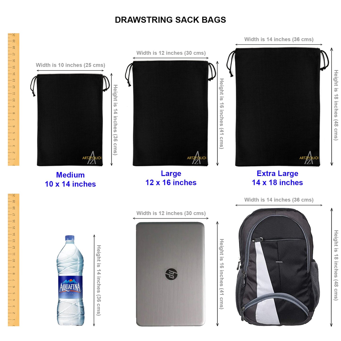 Bicycles D5 Reusable Sack Bag | Bag for Gym, Storage, Vegetable & Travel