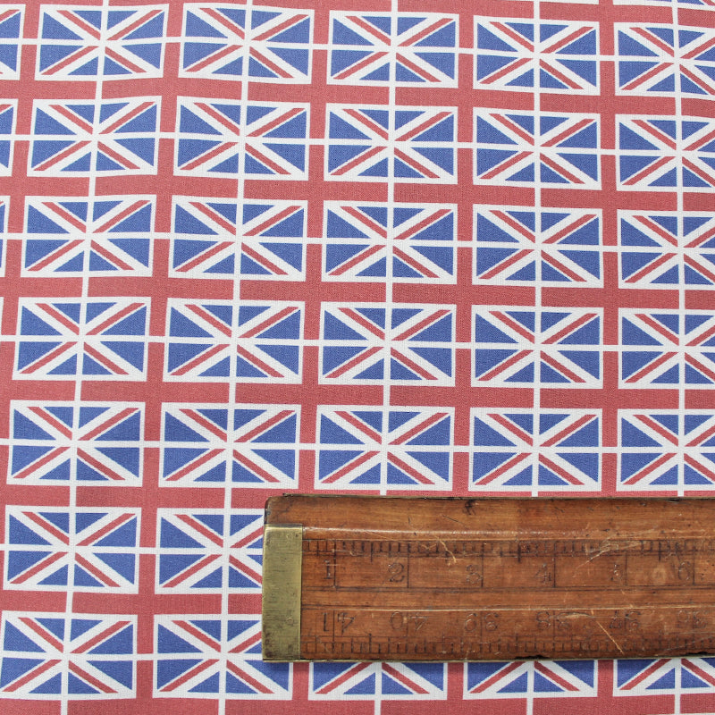 Medium Weight Cotton - Straight Union Jacks