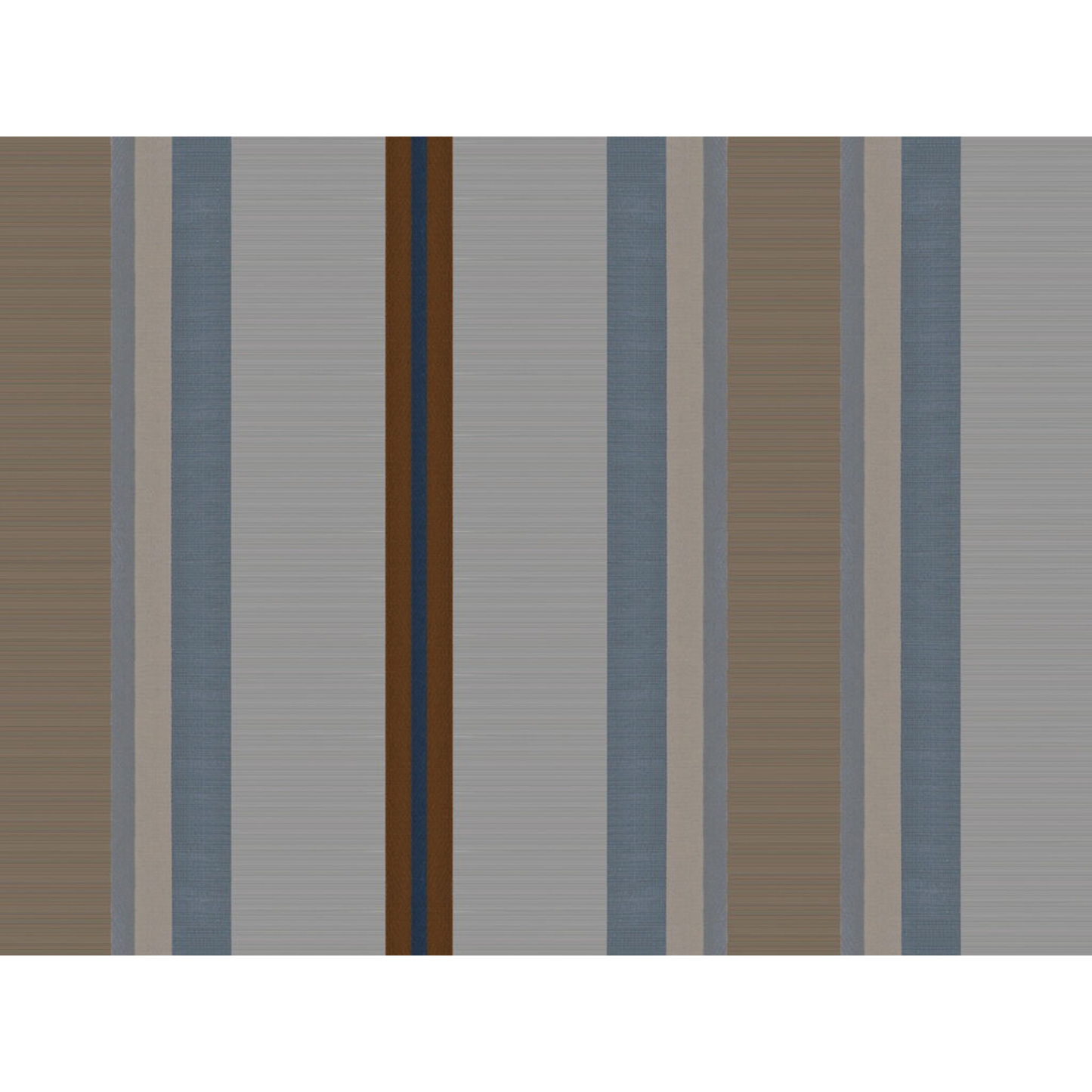 Brunschwig & Fils Twist Stripe Fabric / Blue Strea