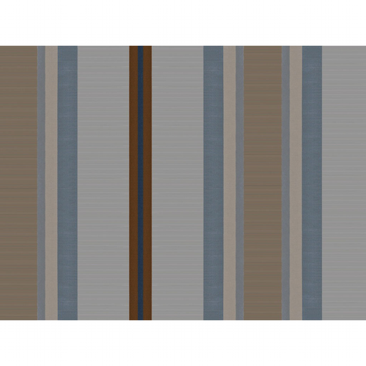 Brunschwig & Fils Twist Stripe Fabric / Blue Strea